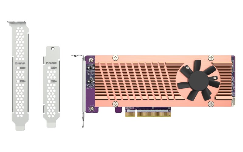 QNAP QM2-2P-384A int...