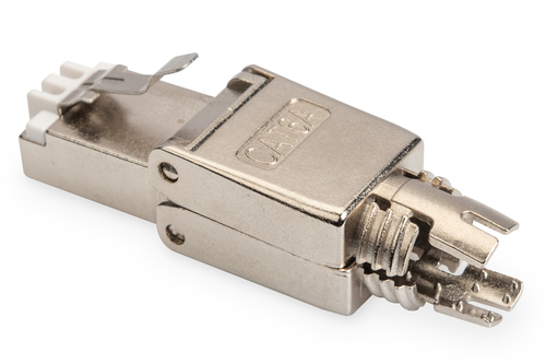 Digitus CAT 6A Field Termination Plug, shielded, tool-free mounting connection