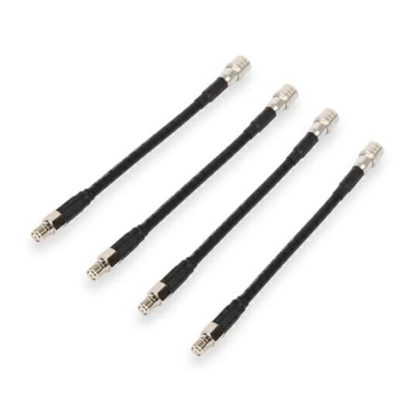 QMA (M)-TO-SMA (F) ADAPTERS (PACK OF 4)
