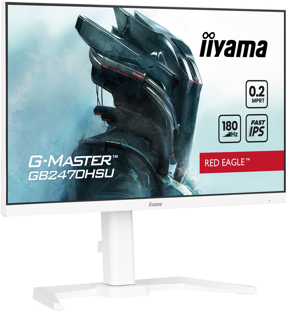 iiyama G-MASTER Unleash your full gaming potential with the Fast IPS GB2470HSU Red Eagle