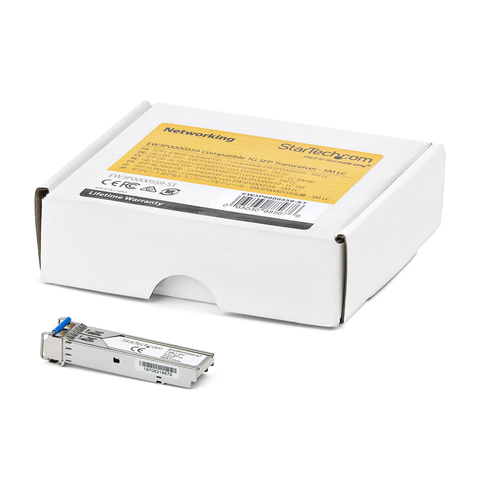 StarTech.com Citrix EW3P0000559 Compatible SFP Module - 1000BASE-LX - 1GbE Single Mode Fiber SMF Optic Transceiver - 1GE Gigabit Ethernet SFP - LC 10km - 1310nm - DDM