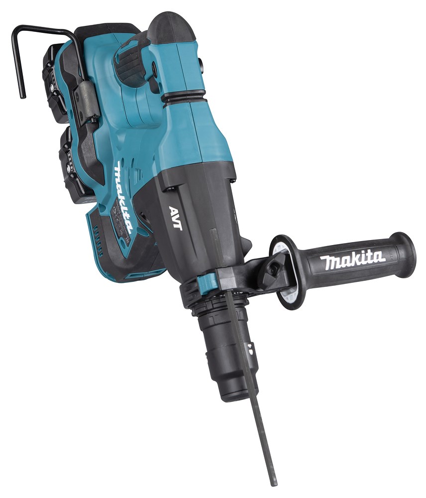Makita Hammer Drill 2x18V DHR281PT2J 2.9J 2x5.0Ah BL + handle