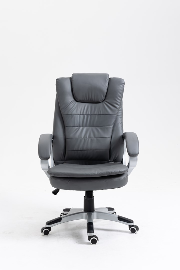 Activejet heated office chair with massage YK7304 grey