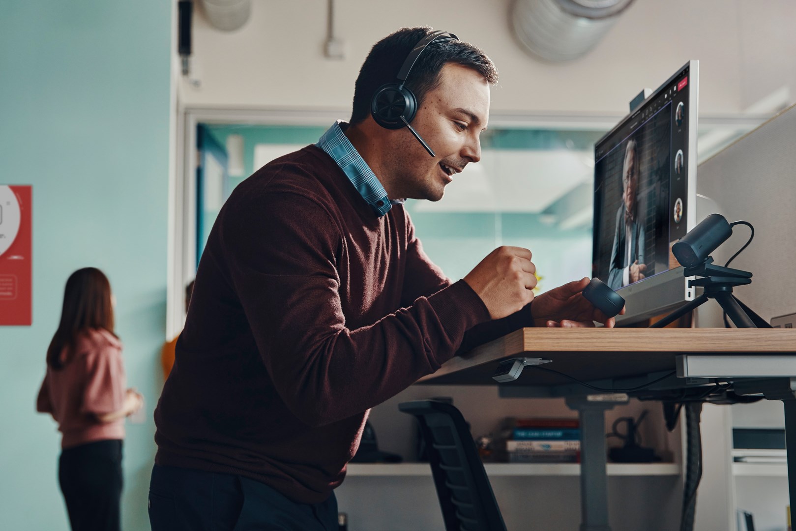 Poly Voyager Focus 2 Microsoft Teams Certified USB-C Headset