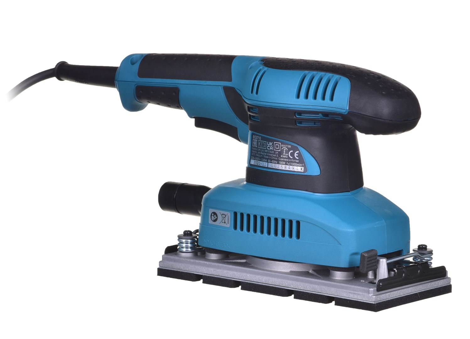 Makita BO3710 portable sander Orbital sander 11000 OPM