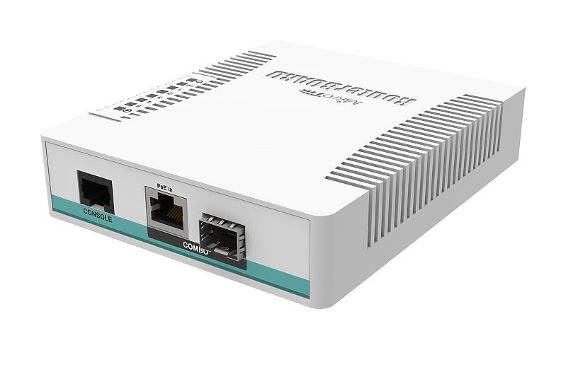 Mikrotik CRS106-1C-5S network switch Gigabit Ethernet (10/100/1000) Power over Ethernet (PoE) White