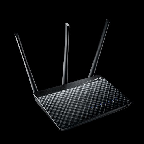 ASUS DSL-AC51 wireless router Gigabit Ethernet Dual-band (2.4 GHz / 5 GHz) Black