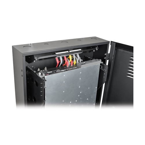 Tripp Lite SRWF2U36 SmartRack 2U Low-Profile Vertical-Mount Server-Depth Wall-Mount Rack Enclosure Cabinet