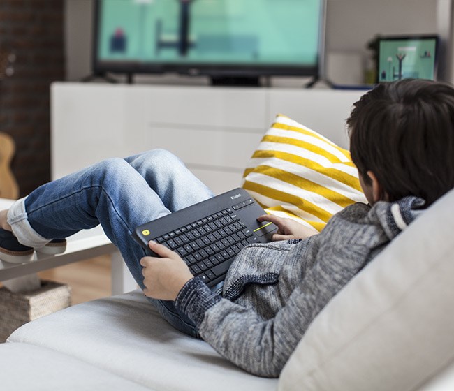 Logitech Wireless Touch Keyboard K400 Plus