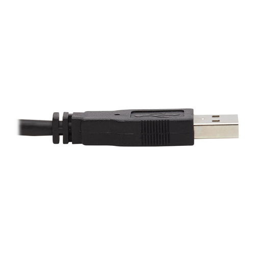 Tripp Lite DisplayPort KVM Cable Kit, 3 in 1 - 4K DisplayPort, USB, 3.5 mm Audio (3xM/3xM), 4:4:4, 1.83 m, Black