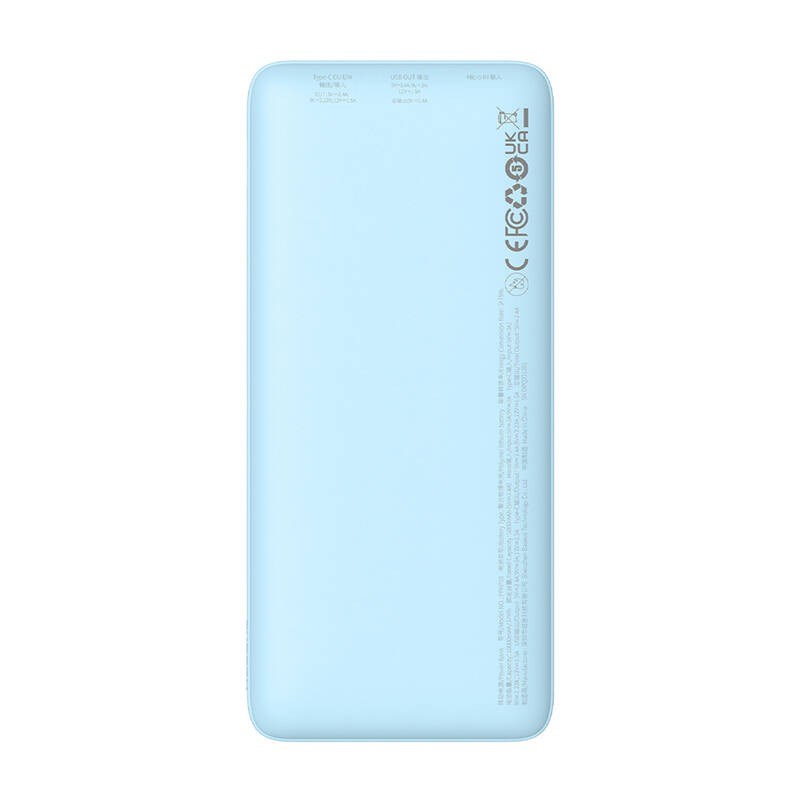 Baseus Airpow Lithium polymer power bank 10000 mAh 20 W Blue