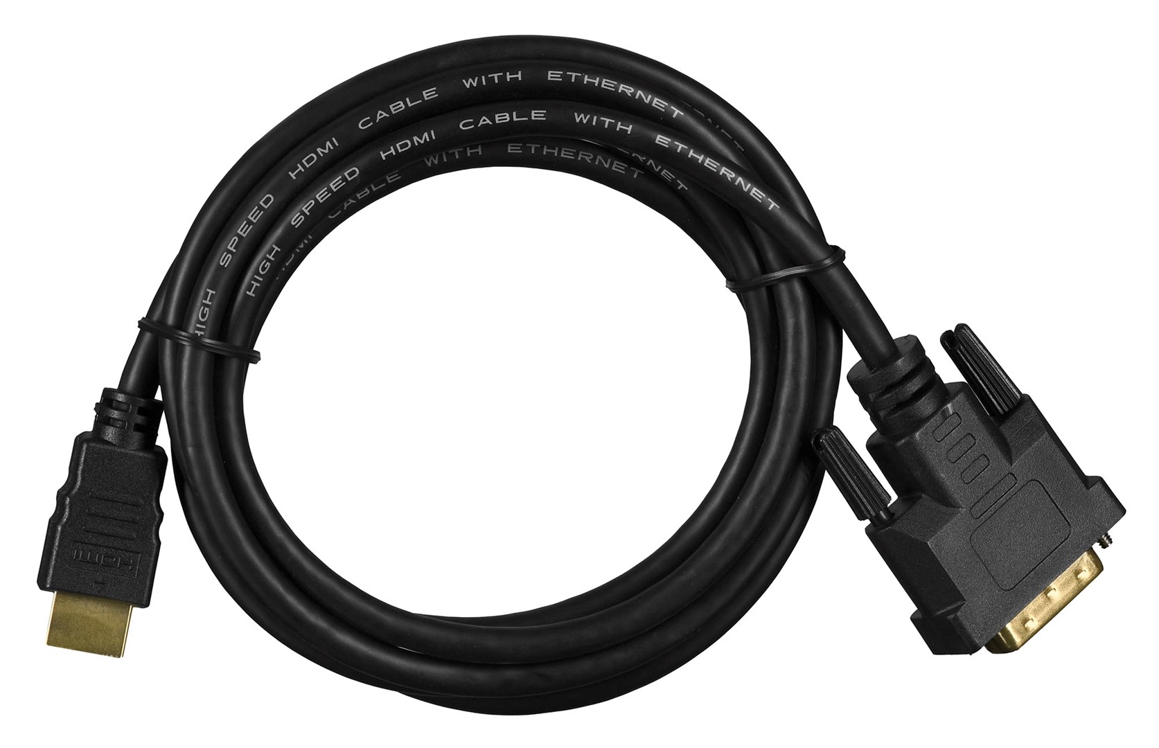 Lanberg CA-HDDV-10CC-0018-BK video cable adapter 1.8 m HDMI Type A (Standard) DVI-D Black