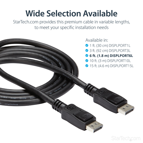 DISPLPORT6L - Cables & Adaptors by StarTech.com