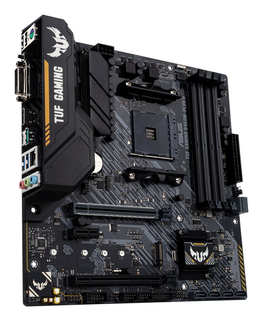 ASUS TUF Gaming B450M-Plus II AMD B450 Socket AM4 micro ATX