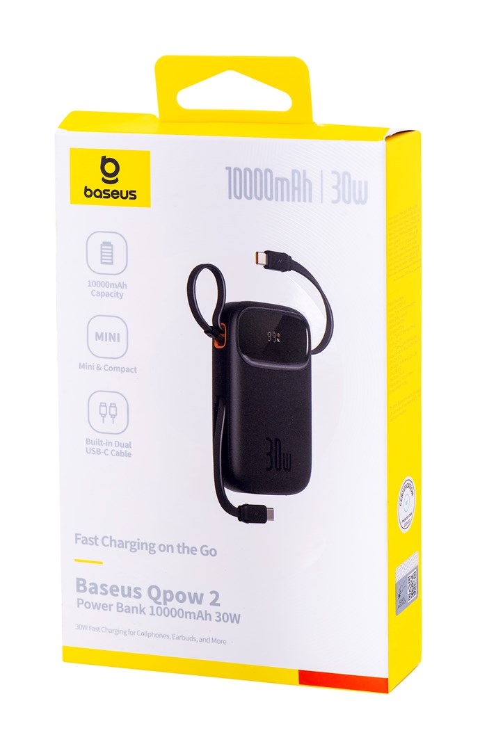 Baseus Qpow 2 Lithium Polymer (LiPo) 10000 mAh Black
