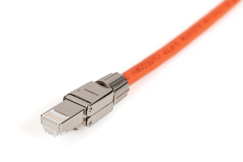 Digitus CAT 6A Field Termination Plug, shielded, tool-free mounting connection