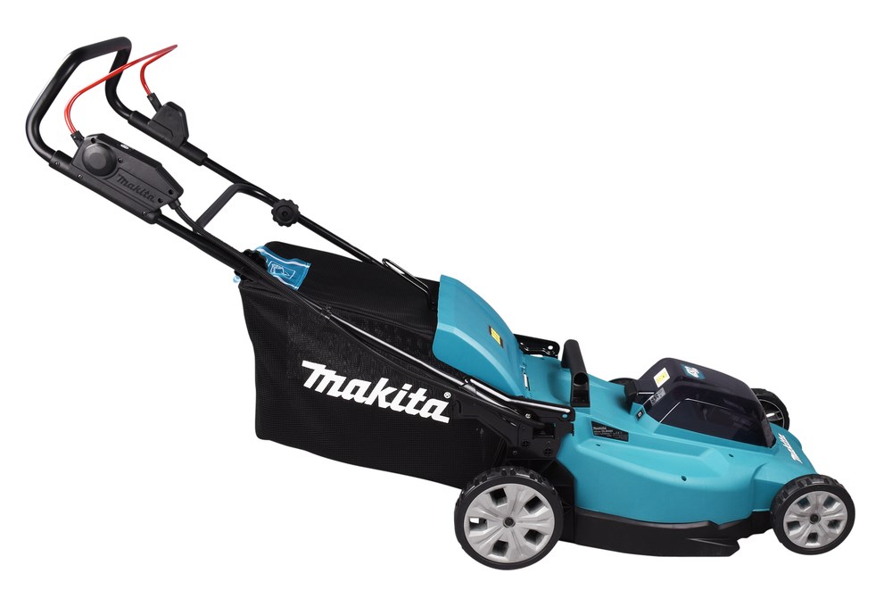 Makita DLM480Z lawn mower Push lawn mower Battery Black  Turquoise