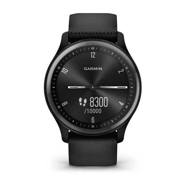 Garmin vÃvomove Sport OLED 40 mm Digital 72 x 154 pixels Touchscreen Black GPS (satellite)