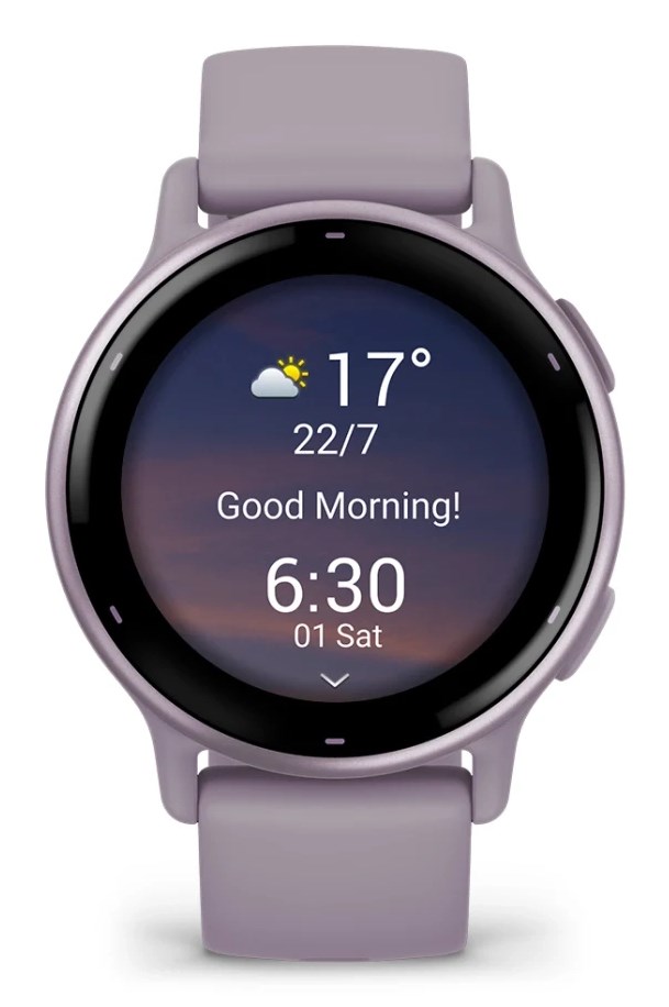 Garmin Vivoactive 5 3.05 cm (1.2") AMOLED Digital 390 x 390 pixels Touchscreen Violet Wi-Fi GPS (satellite)