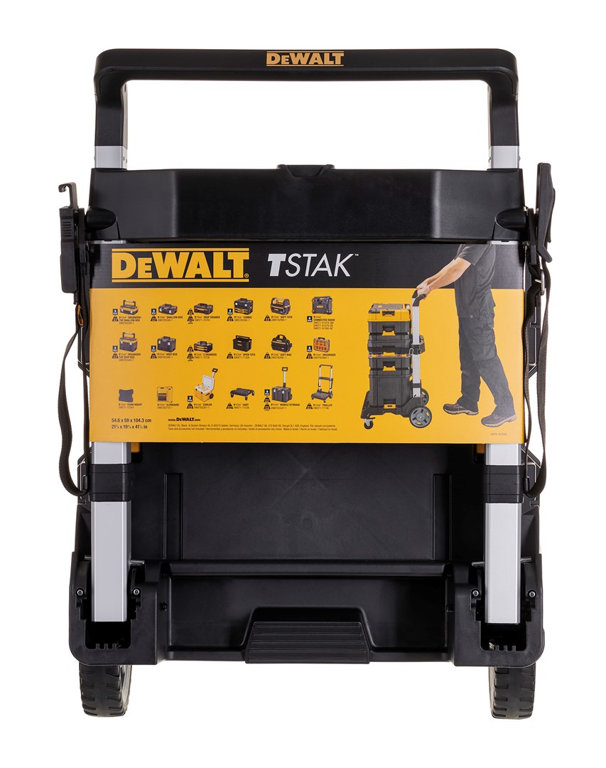 DeWALT DWST1-71196 hand truck Metal Plastic Flatbed trolley