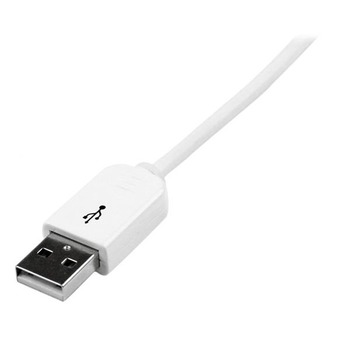 StarTech.com 1m (3 ft) Apple 30-pin Dock Connector to USB Cable for iPhone / iPod / iPad with Stepped Connector