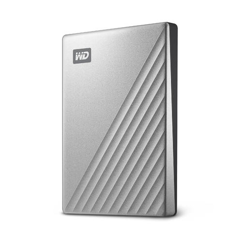 Western Digital WDBC3C0020BSL-WESN external hard drive 2 TB USB Type-C 3.2 Gen 1 (3.1 Gen 1) Silver