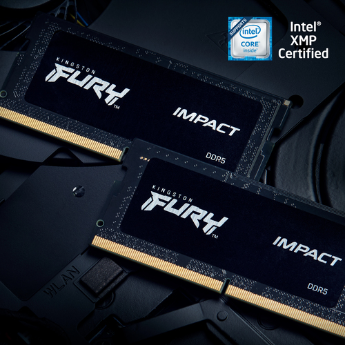 Kingston Technology FURY 32GB 6400MT/s DDR5 CL38 SODIMM (Kit of 2) Impact XMP