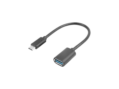 Lanberg AD-UC-UA-04 USB cable USB 3.2 Gen 1 (3.1 Gen 1) 0.15 m USB A USB C Black