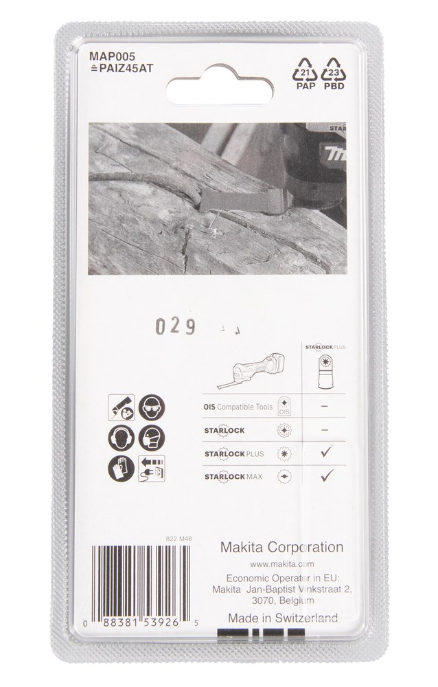 Makita B-66363 multifunction tool attachment Saw blade