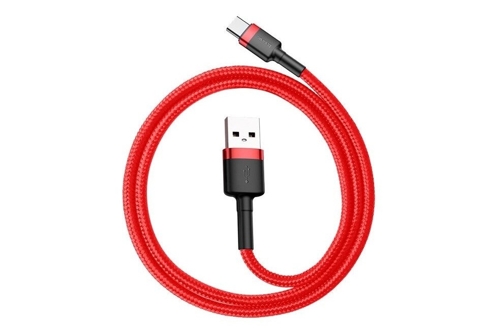 Baseus Cafule USB cable USB 2.0 2 m USB A USB C Red