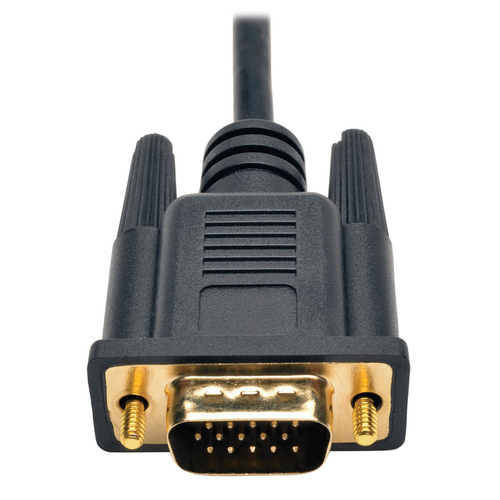 Tripp Lite P116-003-HD-U VGA to HDMI Active Adapter Cable with Audio and USB Power (M/F), 1080p, 6 in. (15.2 cm)
