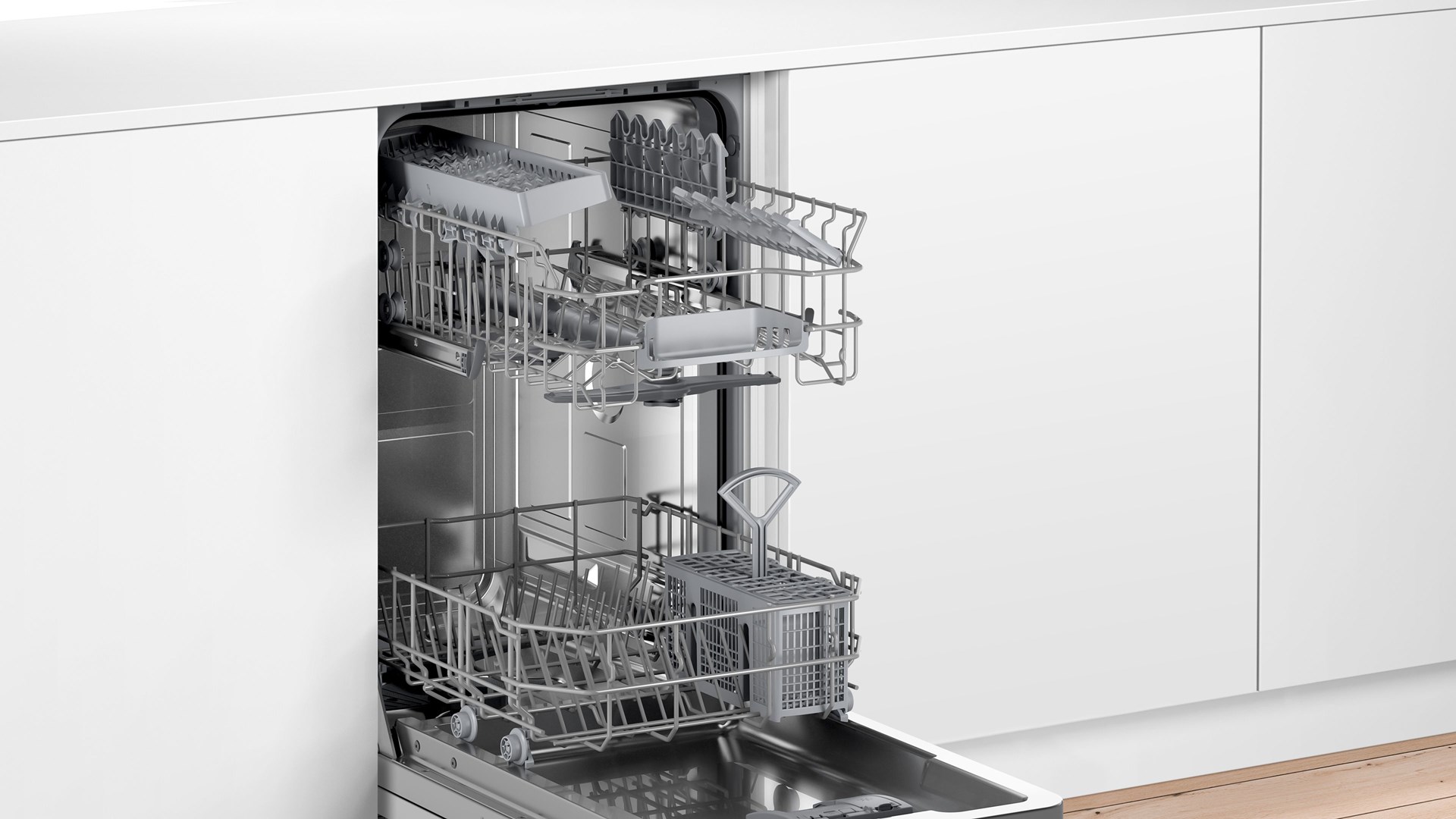 Bosch Serie 2 SPV2IKX10E dishwasher Fully built-in 9 place settings F