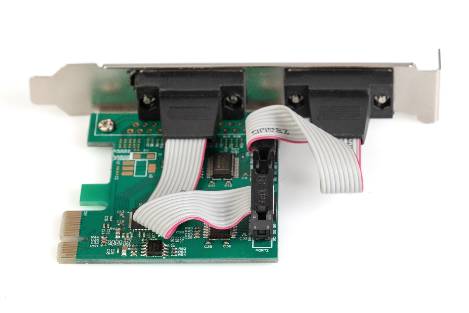 Digitus 2-Port Serial Interface Card, PCIe