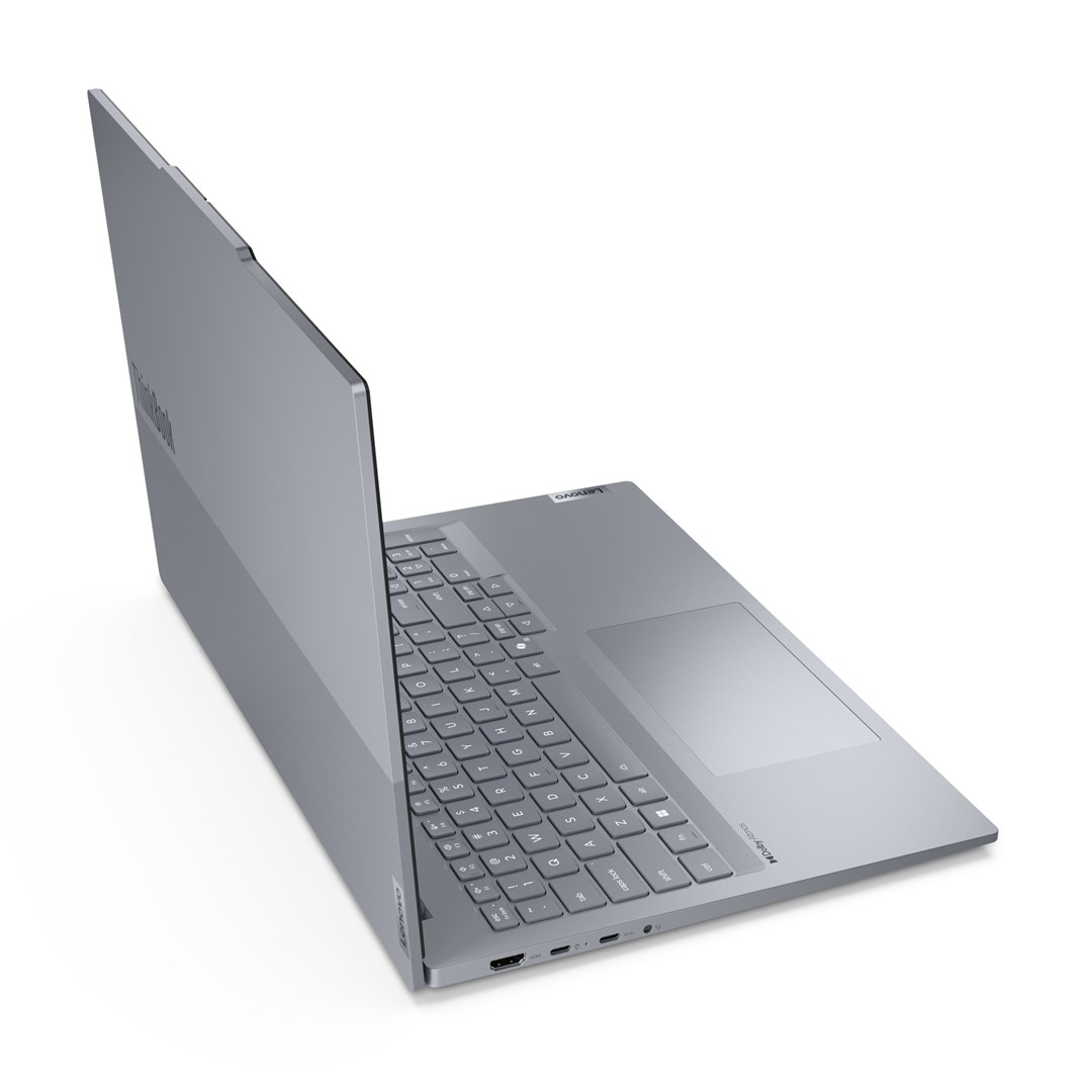 Lenovo ThinkBook 16 G7 QOY Copilot+ PC Qualcomm Snapdragon X1P-42-100 Laptop 40.6 cm (16") WUXGA 32 GB LPDDR5x-SDRAM 1 TB SSD Wi-Fi 7 (802.11be) Windows 11 Pro Grey