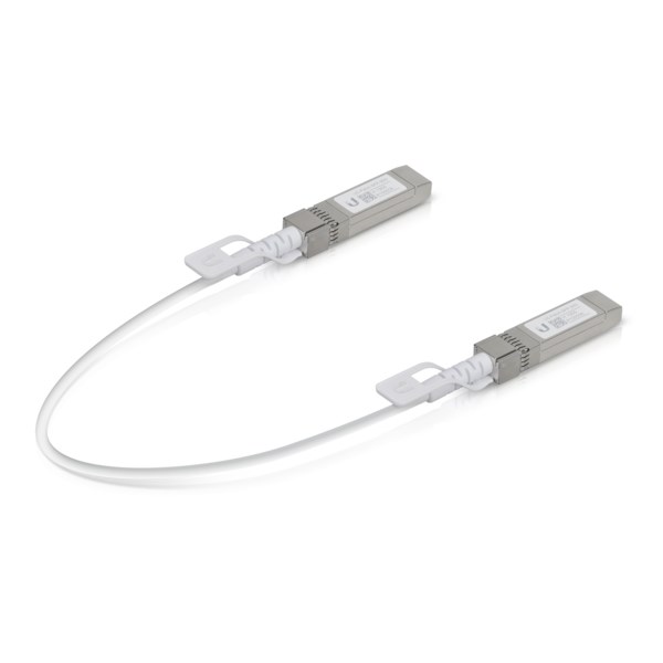 Ubiquiti UC-DAC-SFP+ InfiniBand/fibre optic cable 0.5 m SFP+ White