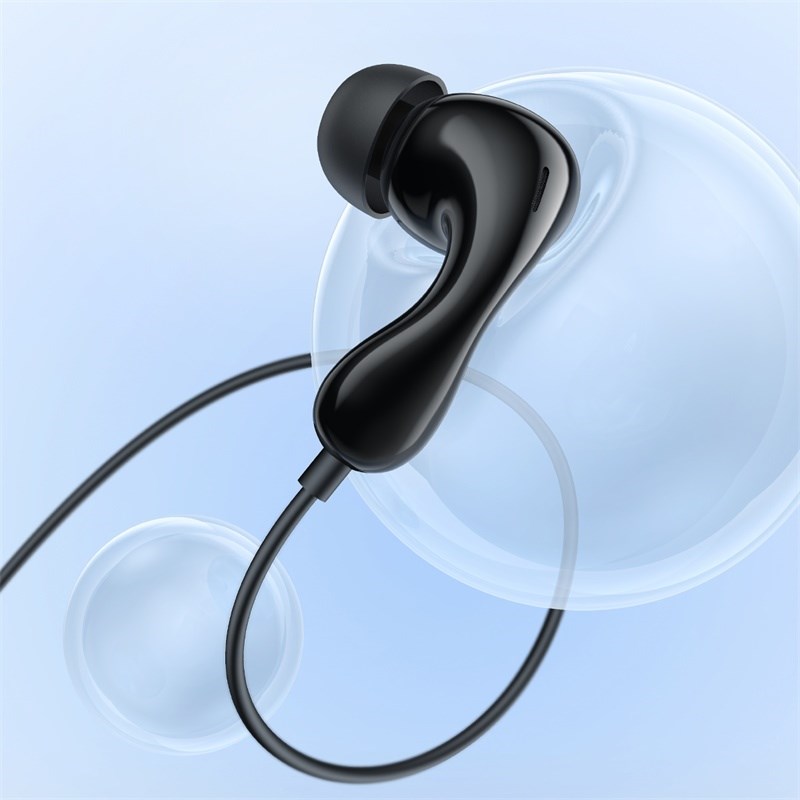 Baseus Encok HZ20 Headset Wired In-ear Calls/Music Black