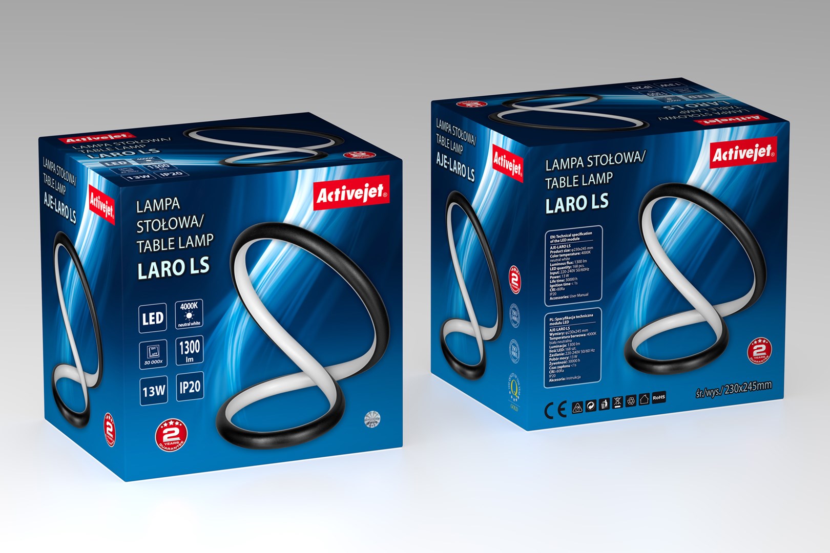 Activejet LED table lamp AJE-LARO LS