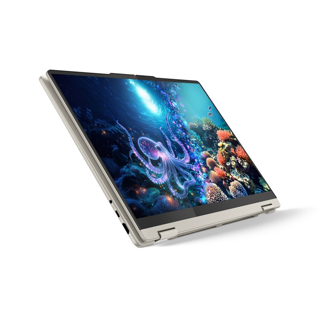 Lenovo Yoga 7 2-in-1 16AKP10 Copilot+ PC AMD Ryzen AI 7 350 Hybrid (2-in-1) 40.6 cm (16") Touchscreen 2.8K 16 GB LPDDR5x-SDRAM 512 GB SSD Wi-Fi 7 (802.11be) Windows 11 Home
