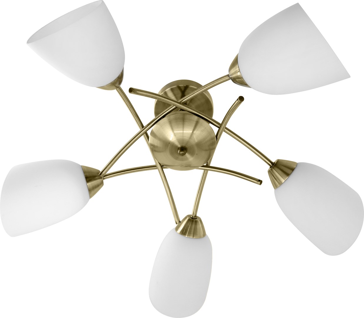 Classic ceiling chandelier pendant lamp Activejet NIKITA Patina 5xE27 for living room