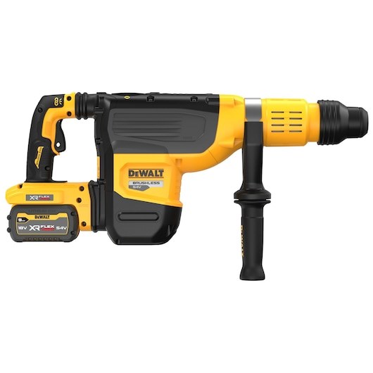 54V XR FLEXVOLT SDS-MAX 52mm 2 x 9Ah Rotary Hammer