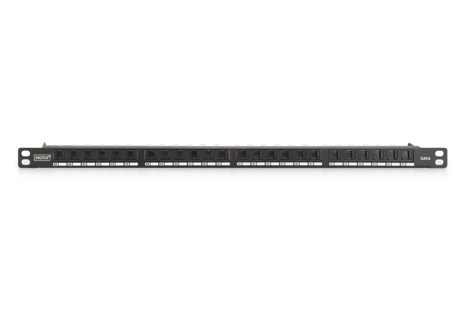 Digitus CAT 6, Class E High Density Patch Panel, unshielded