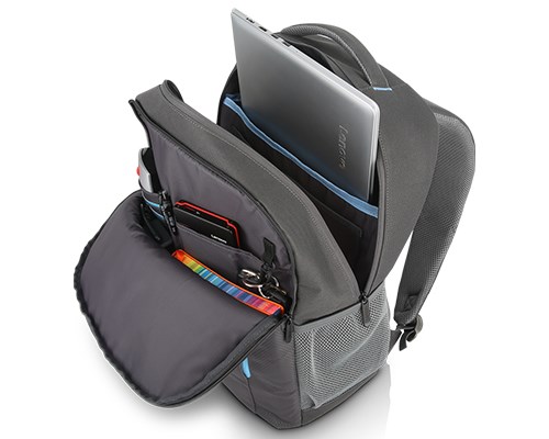 Lenovo B515 notebook case 39.6 cm (15.6") Backpack Black, Grey