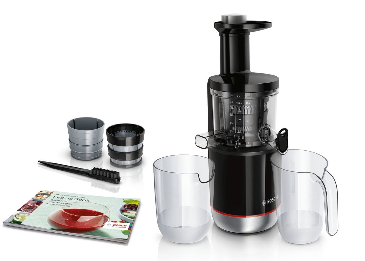 Bosch MESM731M juice maker Slow juicer 150 W Black