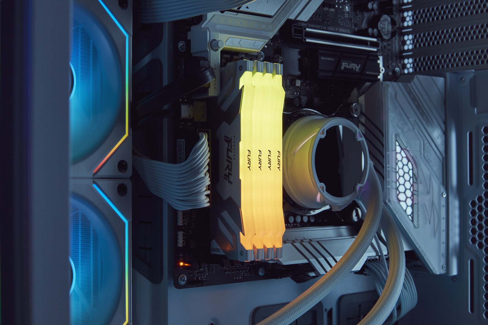 Kingston Technology FURY 96GB 6400MT/s DDR5 CL32 DIMM (Kit of 2) Renegade RGB XMP