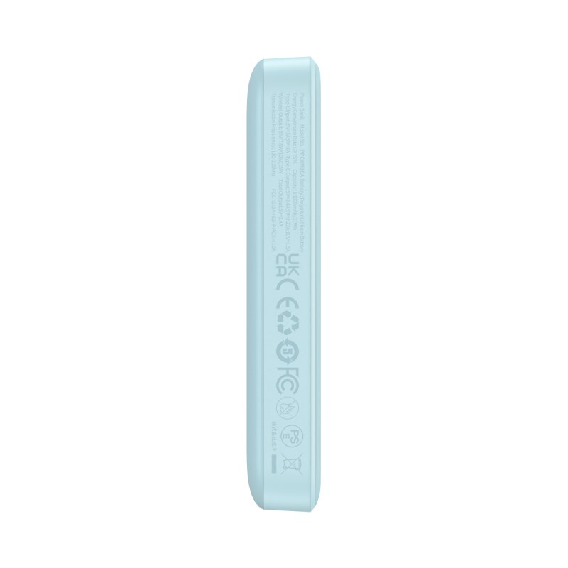 Baseus P10059001313-00 Lithium polymer (LiPo) power bank 10000 mAh Wireless charging Blue