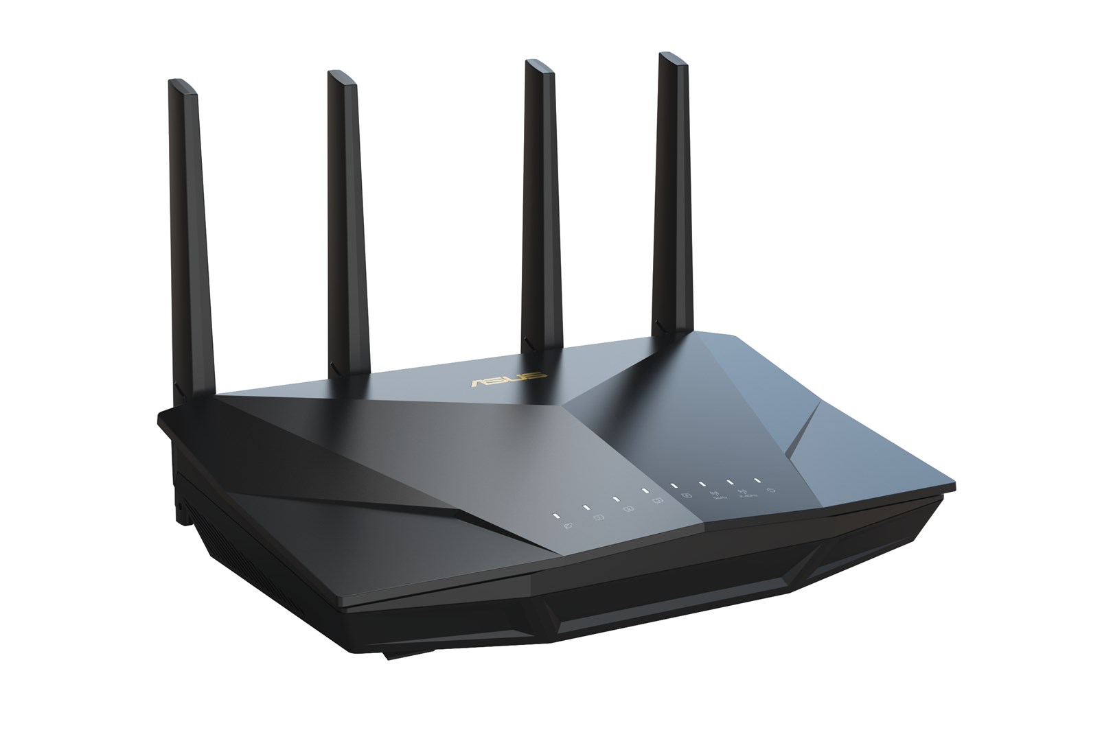 ASUS RT-AX5400 wireless router Gigabit Ethernet Dual-band (2.4 GHz / 5 GHz) Black