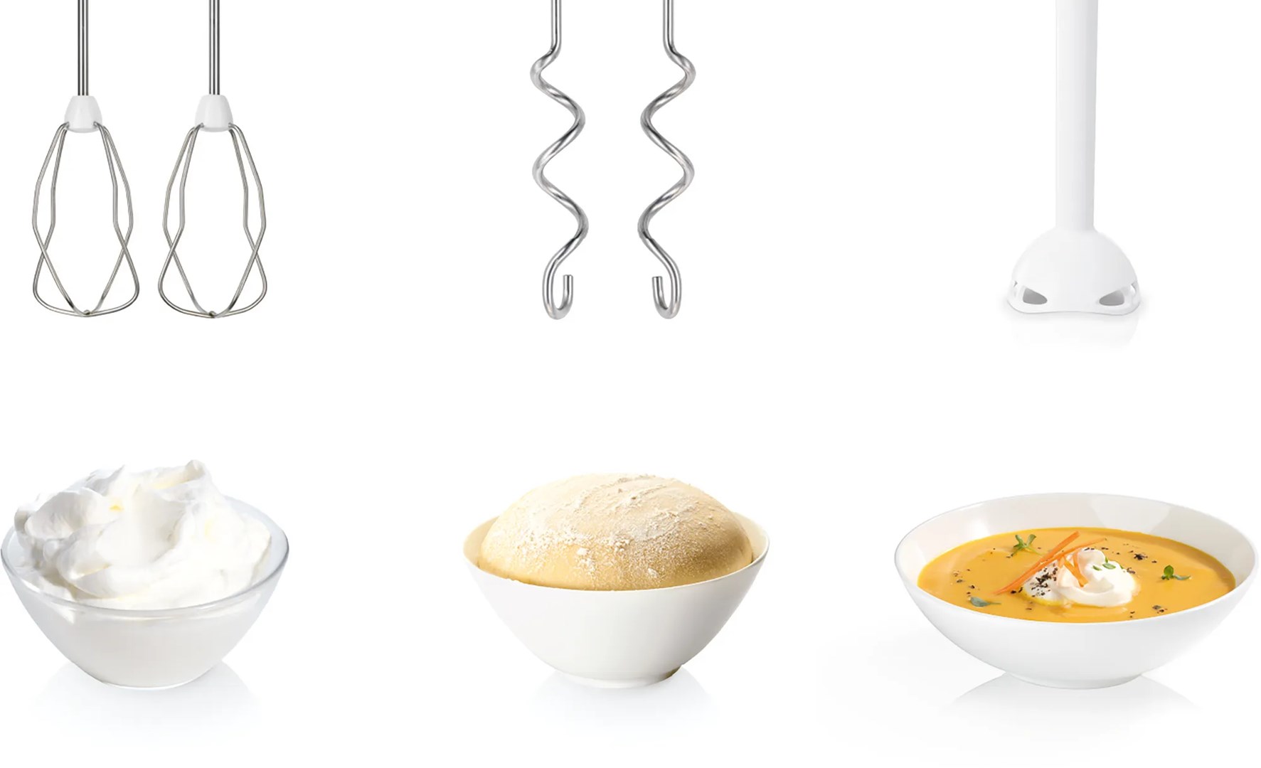 Bosch MFQ36440 mixer Hand mixer 450 W White