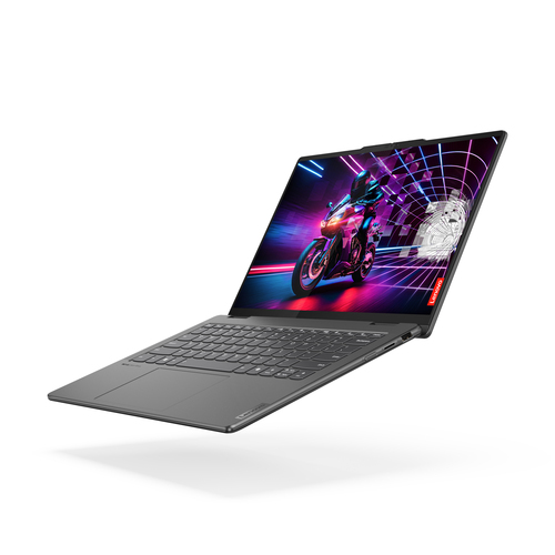 Lenovo Yoga 7 2-in-1 14AHP9 AMD Ryzen™ 7 8840HS Hybrid (2-in-1) 35.6 cm (14") Touchscreen WUXGA 16 GB LPDDR5x-SDRAM 512 GB SSD Wi-Fi 6E (802.11ax) Windows 11 Home English Grey