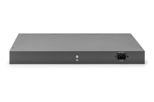 Digitus 24-Port Gigabit Netzwerkswitch, 19 Zoll, unmanaged,2 Uplink Ports, SFP