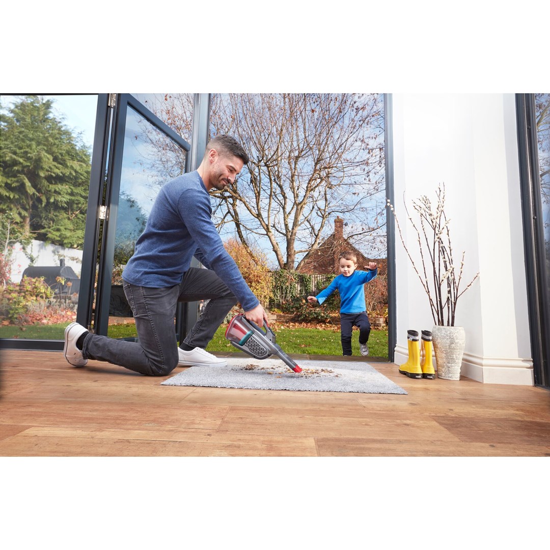 Black & Decker BHHV315J-QW handheld vacuum Black  Red Bagless